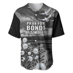 Bondi Beach Sydney Personalised Baseball Jersey Pray For Bondi Australia - Aussie Hoodie
