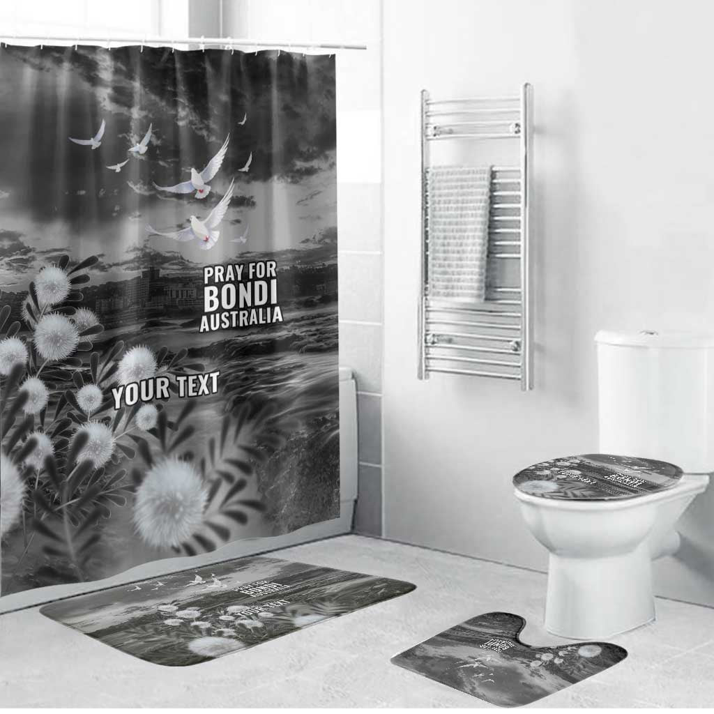 Bondi Beach Sydney Personalised Bathroom Set Pray For Bondi Australia - Aussie Hoodie