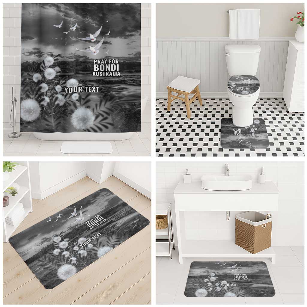 Bondi Beach Sydney Personalised Bathroom Set Pray For Bondi Australia - Aussie Hoodie