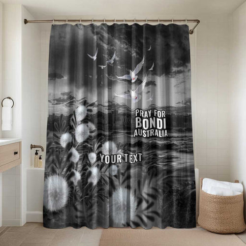 Bondi Beach Sydney Personalised Bathroom Set Pray For Bondi Australia - Aussie Hoodie