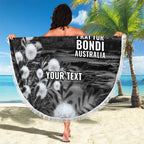 Bondi Beach Sydney Personalised Beach Blanket Pray For Bondi Australia - Aussie Hoodie