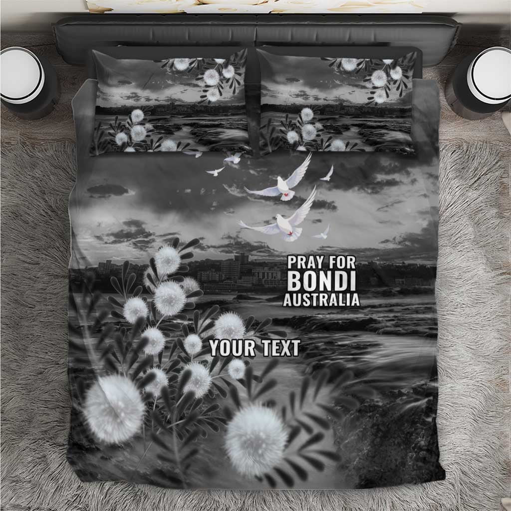 Bondi Beach Sydney Personalised Bedding Set Pray For Bondi Australia - Aussie Hoodie