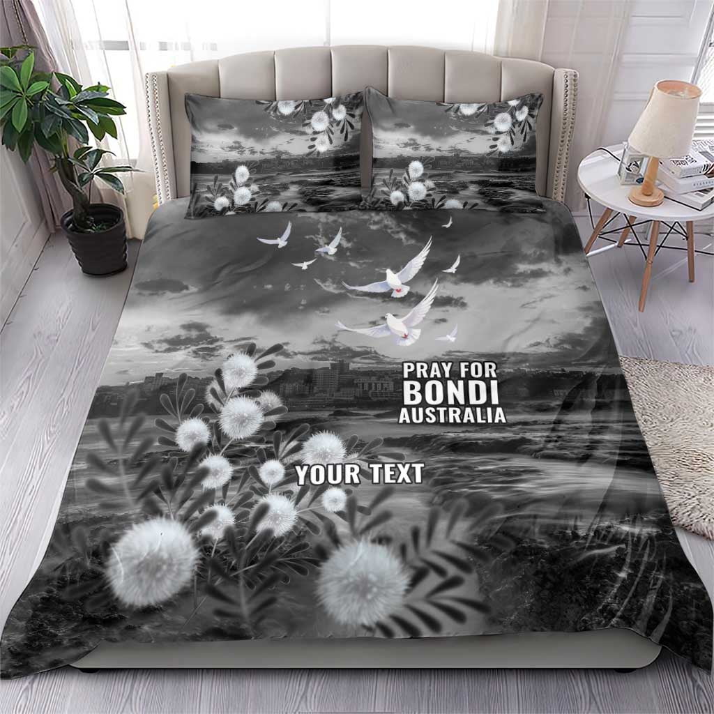 Bondi Beach Sydney Personalised Bedding Set Pray For Bondi Australia - Aussie Hoodie