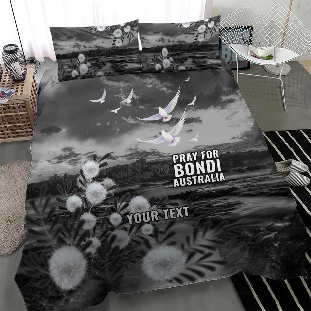 Bondi Beach Sydney Personalised Bedding Set Pray For Bondi Australia - Aussie Hoodie
