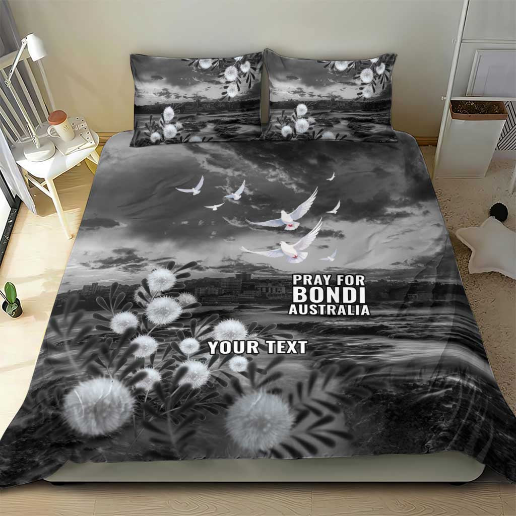 Bondi Beach Sydney Personalised Bedding Set Pray For Bondi Australia - Aussie Hoodie