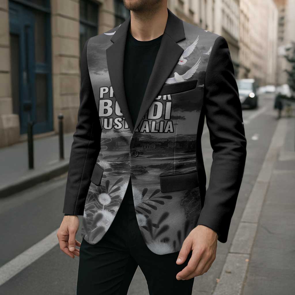 Bondi Beach Sydney Personalised Blazer Pray For Bondi Australia - Aussie Hoodie