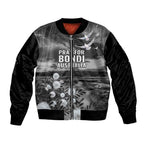 Bondi Beach Sydney Personalised Bomber Jacket Pray For Bondi Australia - Aussie Hoodie