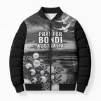 Bondi Beach Sydney Personalised Bomber Puffer Jacket Pray For Bondi Australia - Aussie Hoodie