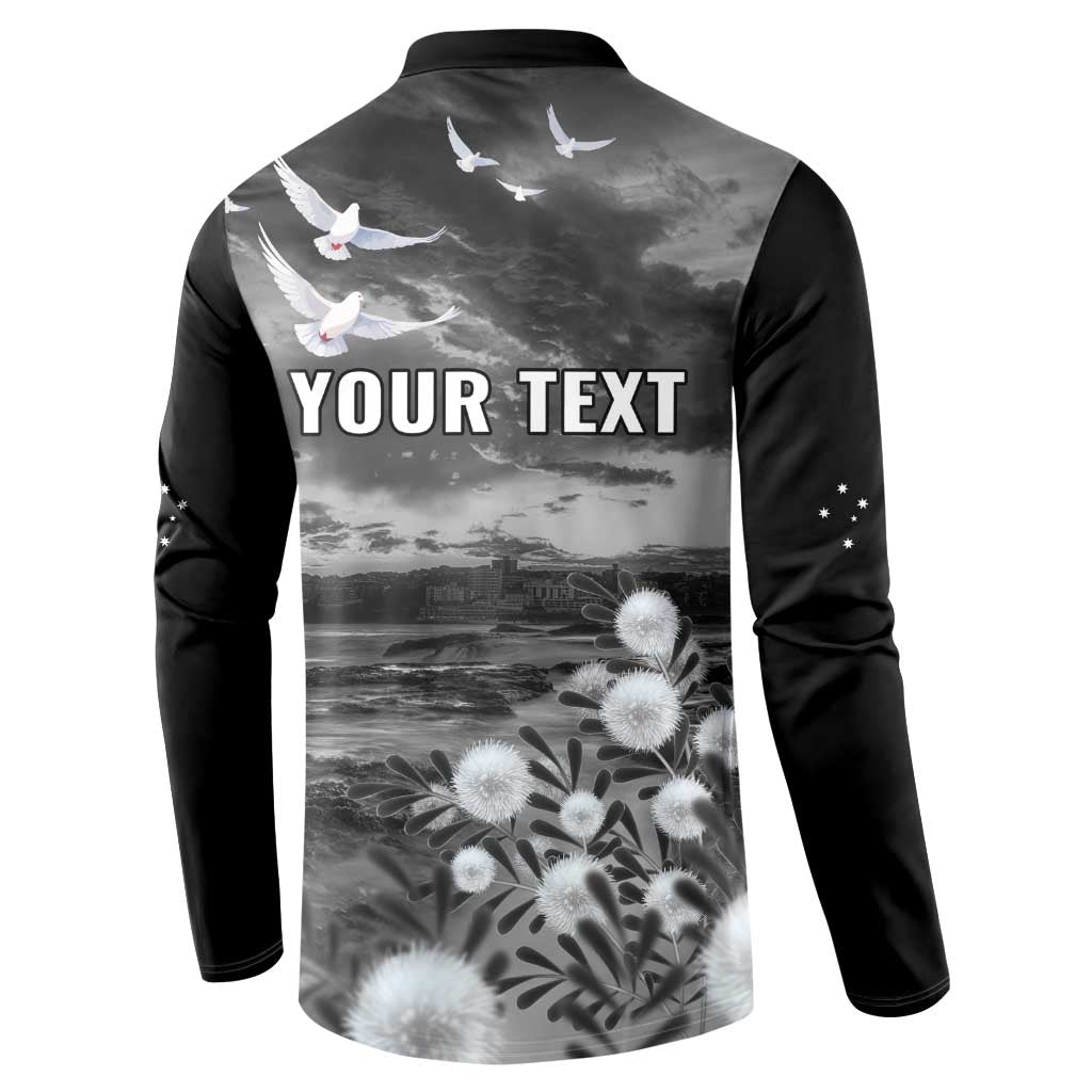 Bondi Beach Sydney Personalised Button Sweatshirt Pray For Bondi Australia - Aussie Hoodie