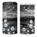 Bondi Beach Sydney Personalised 4 in 1 Can Cooler Tumbler Pray For Bondi Australia - Aussie Hoodie