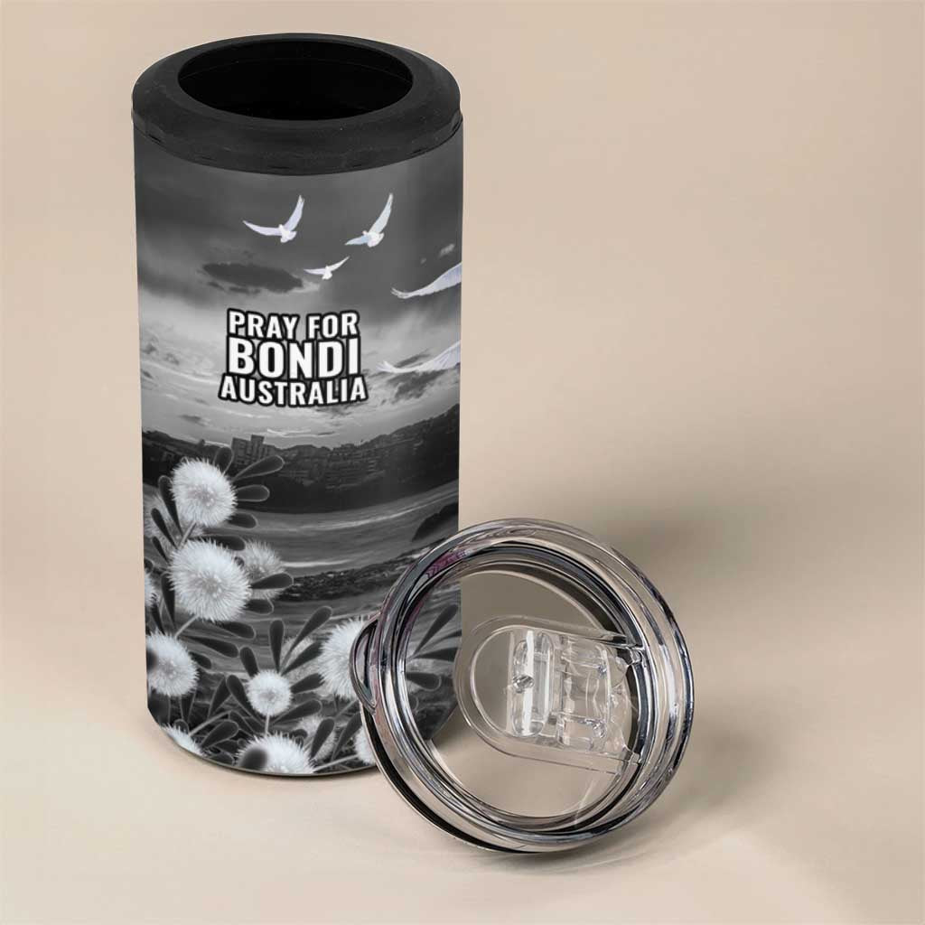 Bondi Beach Sydney Personalised 4 in 1 Can Cooler Tumbler Pray For Bondi Australia - Aussie Hoodie
