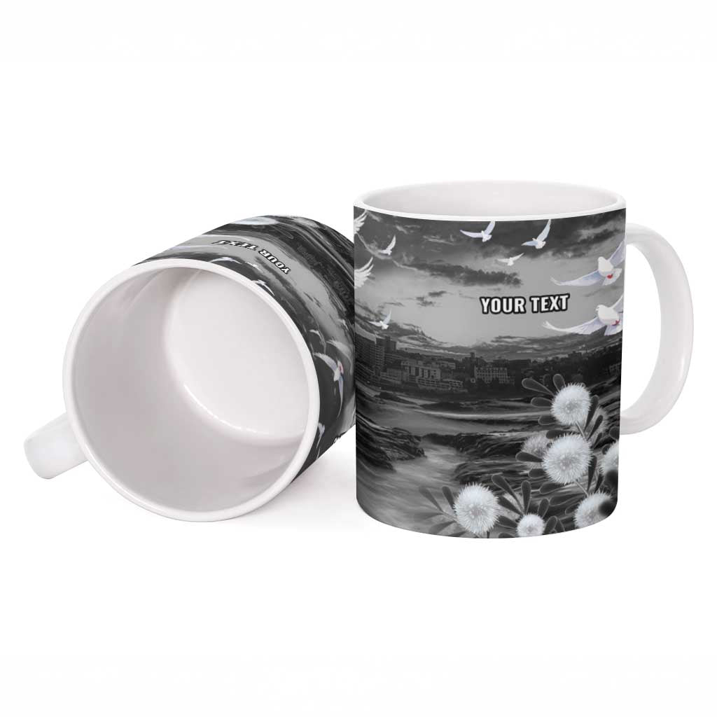 Bondi Beach Sydney Personalised Ceramic Mug Pray For Bondi Australia - Aussie Hoodie