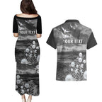 Bondi Beach Sydney Personalised Couples Matching Puletasi and Hawaiian Shirt Pray For Bondi Australia - Aussie Hoodie