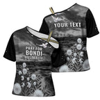 Bondi Beach Sydney Personalised Cross Shoulder Shirt Pray For Bondi Australia - Aussie Hoodie