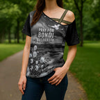 Bondi Beach Sydney Personalised Cross Shoulder Shirt Pray For Bondi Australia - Aussie Hoodie