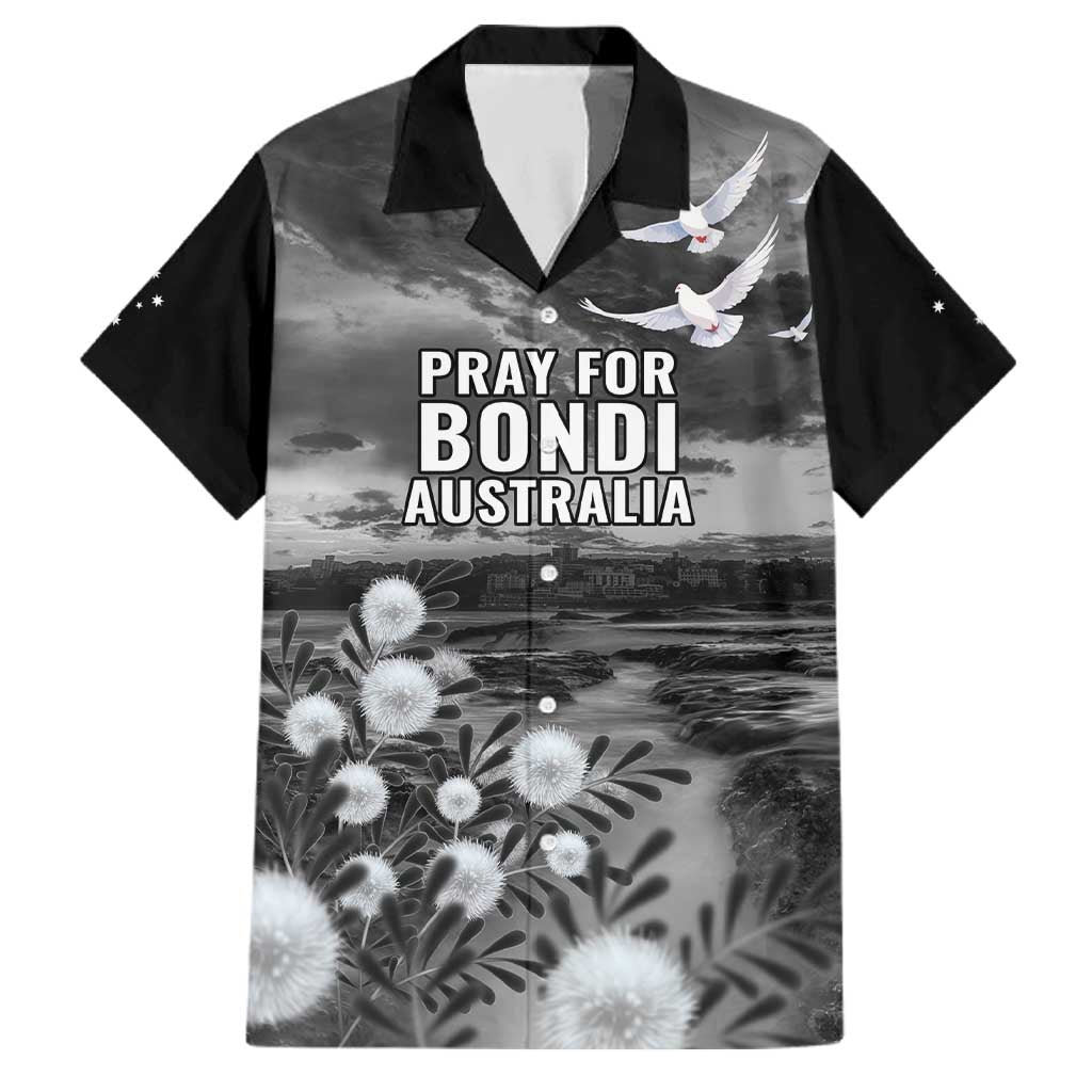 Bondi Beach Sydney Personalised Family Matching Puletasi and Hawaiian Shirt Pray For Bondi Australia - Aussie Hoodie