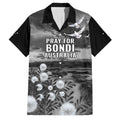 Bondi Beach Sydney Personalised Family Matching Summer Maxi Dress and Hawaiian Shirt Pray For Bondi Australia - Aussie Hoodie