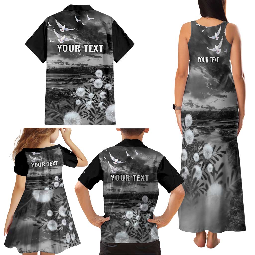 Bondi Beach Sydney Personalised Family Matching Tank Maxi Dress and Hawaiian Shirt Pray For Bondi Australia - Aussie Hoodie