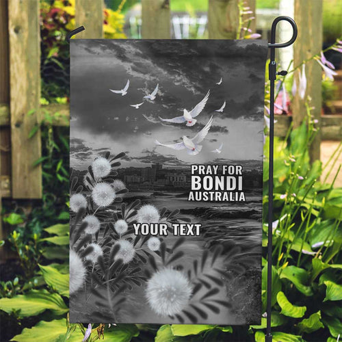 Bondi Beach Sydney Personalised Garden Flag Pray For Bondi Australia - Aussie Hoodie