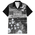 Bondi Beach Sydney Personalised Hawaiian Shirt Pray For Bondi Australia - Aussie Hoodie