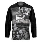 Bondi Beach Sydney Personalised Hockey Jersey Pray For Bondi Australia - Aussie Hoodie