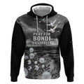 Bondi Beach Sydney Personalised Hoodie Pray For Bondi Australia - Aussie Hoodie