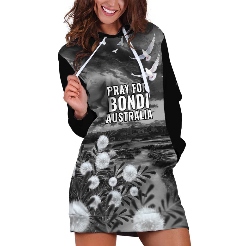 Bondi Beach Sydney Personalised Hoodie Dress Pray For Bondi Australia - Aussie Hoodie