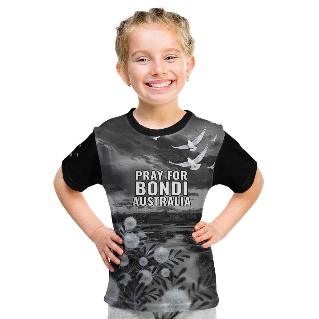 Bondi Beach Sydney Personalised Kid T Shirt Pray For Bondi Australia - Aussie Hoodie