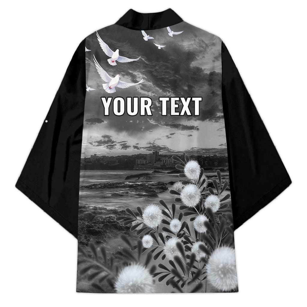 Bondi Beach Sydney Personalised Kimono Pray For Bondi Australia - Aussie Hoodie