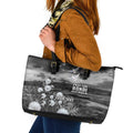 Bondi Beach Sydney Personalised Leather Tote Bag Pray For Bondi Australia - Aussie Hoodie