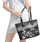 Bondi Beach Sydney Personalised Leather Tote Bag Pray For Bondi Australia - Aussie Hoodie