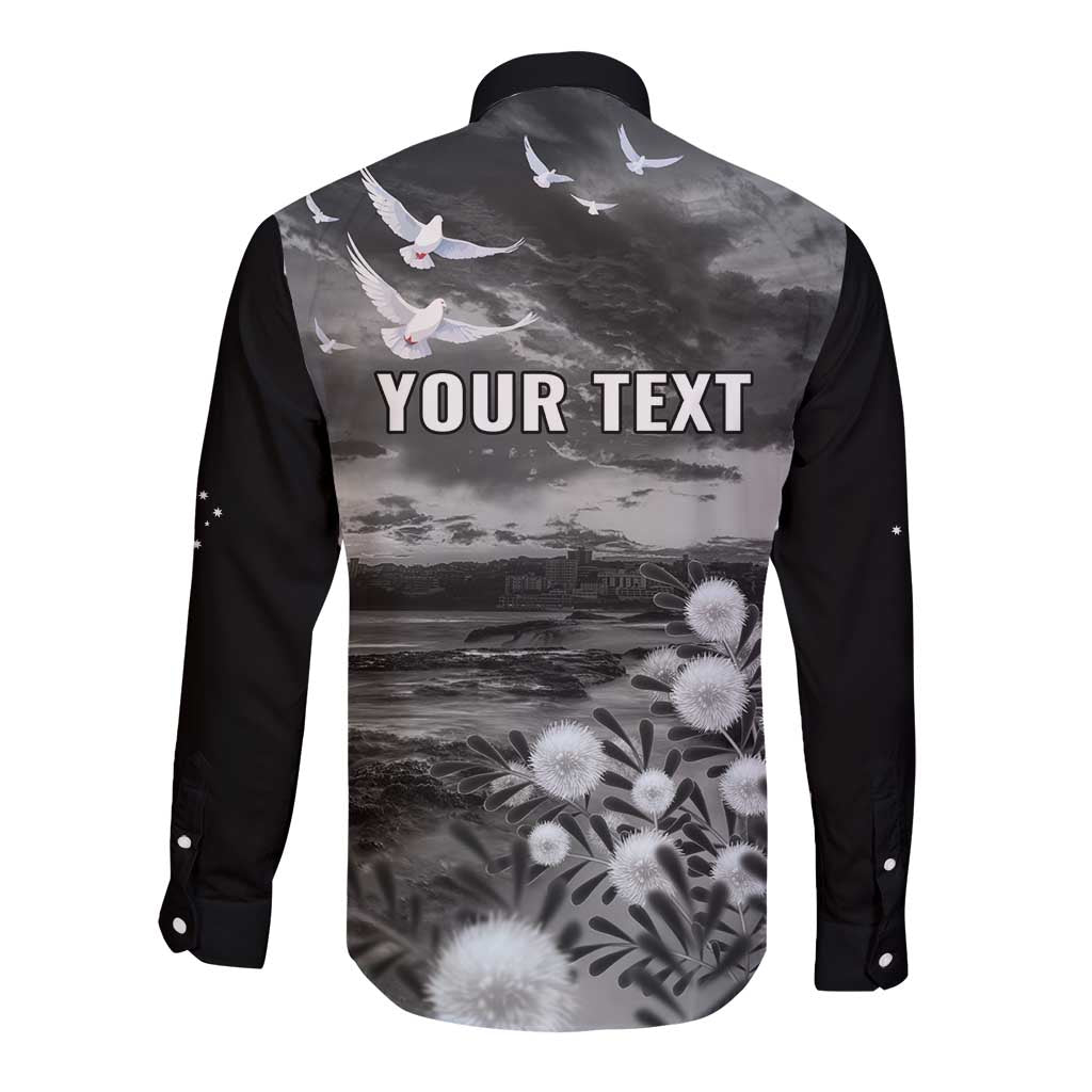 Bondi Beach Sydney Personalised Long Sleeve Button Shirt Pray For Bondi Australia - Aussie Hoodie
