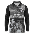 Bondi Beach Sydney Personalised Long Sleeve Polo Shirt Pray For Bondi Australia - Aussie Hoodie