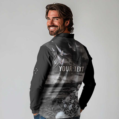 Bondi Beach Sydney Personalised Long Sleeve Polo Shirt Pray For Bondi Australia - Aussie Hoodie