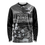 Bondi Beach Sydney Personalised Long Sleeve Shirt Pray For Bondi Australia - Aussie Hoodie