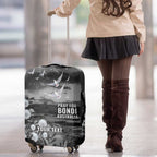 Bondi Beach Sydney Personalised Luggage Cover Pray For Bondi Australia - Aussie Hoodie