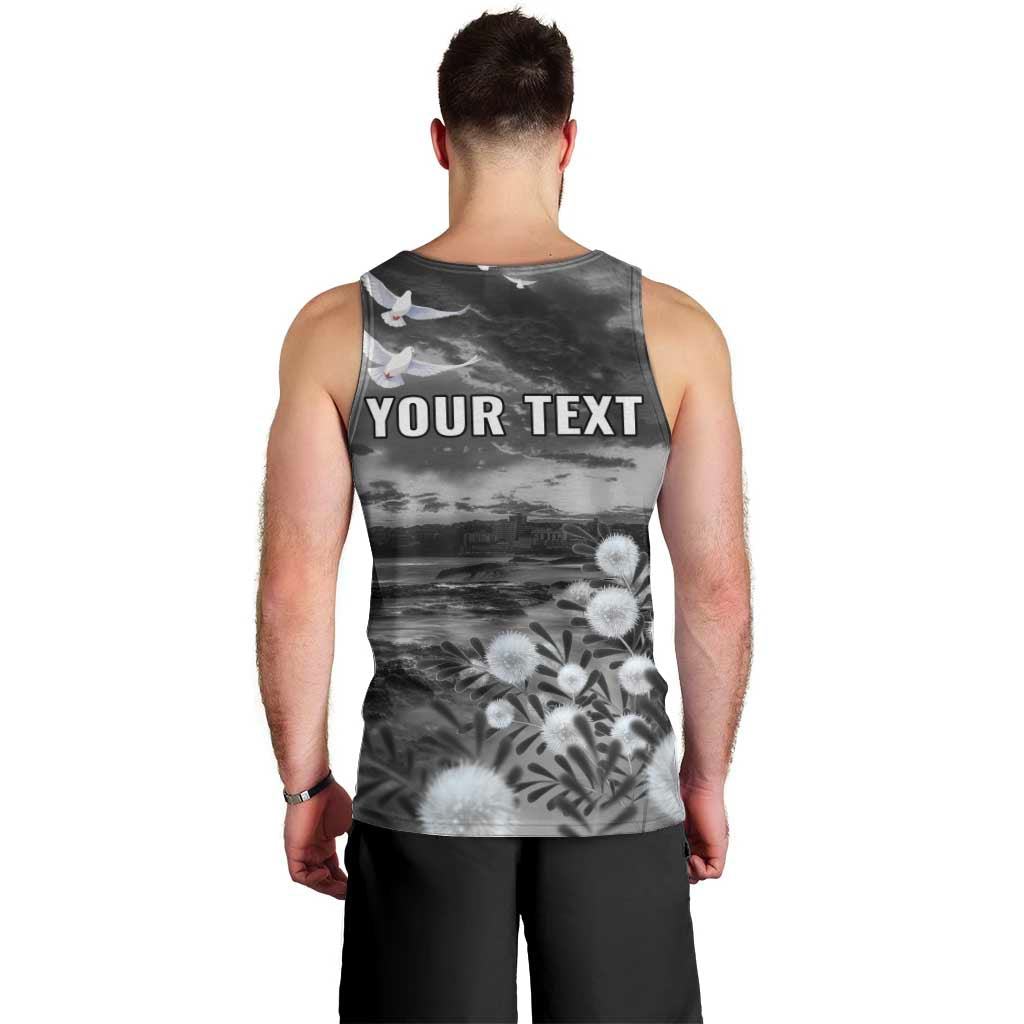 Bondi Beach Sydney Personalised Men Tank Top Pray For Bondi Australia - Aussie Hoodie