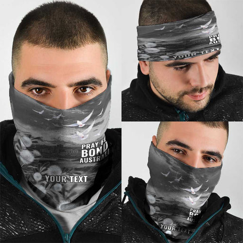 Bondi Beach Sydney Personalised Neck Gaiter Pray For Bondi Australia - Aussie Hoodie