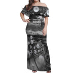 Bondi Beach Sydney Personalised Off Shoulder Maxi Dress Pray For Bondi Australia - Aussie Hoodie