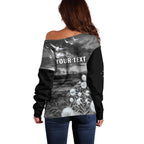 Bondi Beach Sydney Personalised Off Shoulder Sweater Pray For Bondi Australia - Aussie Hoodie