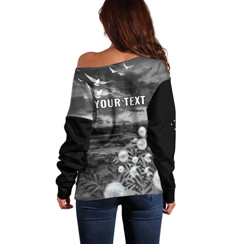 Bondi Beach Sydney Personalised Off Shoulder Sweater Pray For Bondi Australia - Aussie Hoodie