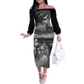 Bondi Beach Sydney Personalised Off The Shoulder Long Sleeve Dress Pray For Bondi Australia - Aussie Hoodie