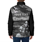 Bondi Beach Sydney Personalised Padded Jacket Pray For Bondi Australia - Aussie Hoodie