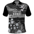 Bondi Beach Sydney Personalised Polo Shirt Pray For Bondi Australia - Aussie Hoodie