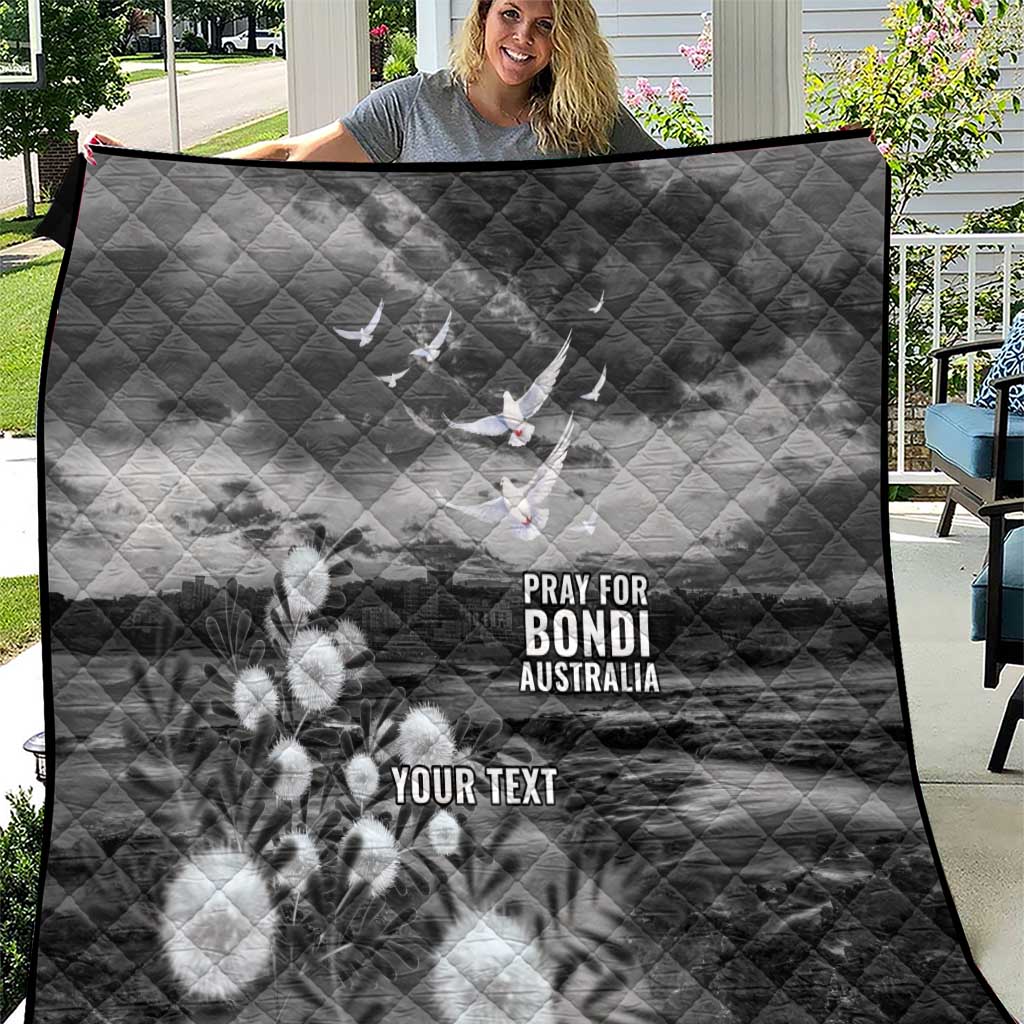 Bondi Beach Sydney Personalised Quilt Pray For Bondi Australia - Aussie Hoodie