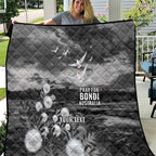 Bondi Beach Sydney Personalised Quilt Pray For Bondi Australia - Aussie Hoodie