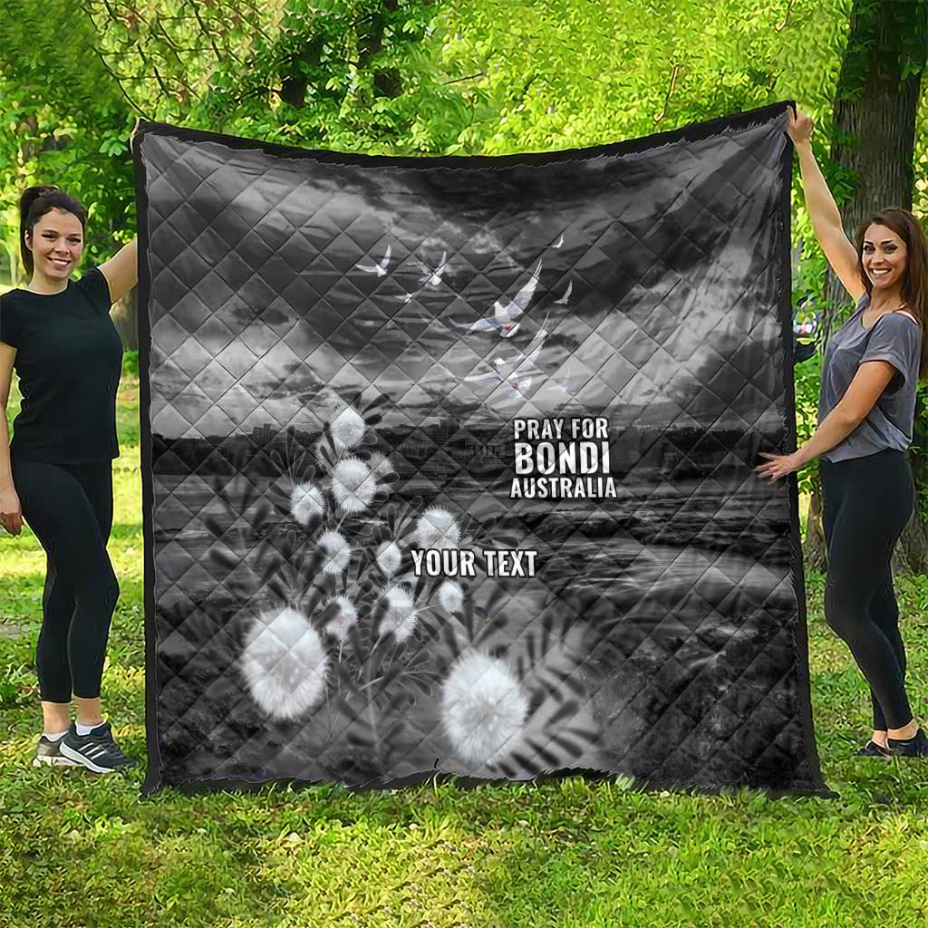 Bondi Beach Sydney Personalised Quilt Pray For Bondi Australia - Aussie Hoodie