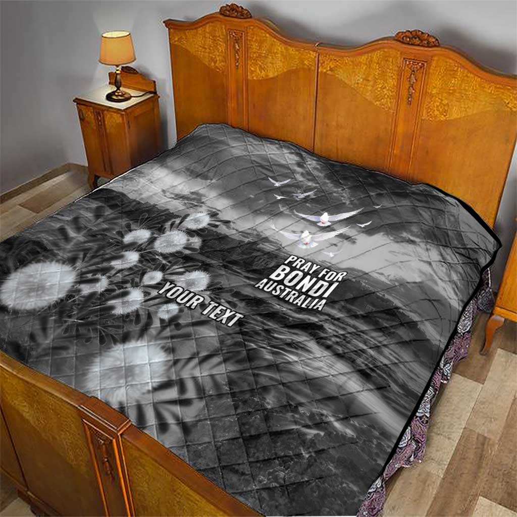 Bondi Beach Sydney Personalised Quilt Pray For Bondi Australia - Aussie Hoodie