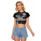 Bondi Beach Sydney Personalised Raglan Cropped T Shirt Pray For Bondi Australia - Aussie Hoodie