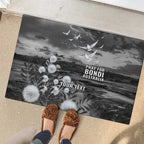 Bondi Beach Sydney Personalised Rubber Doormat Pray For Bondi Australia - Aussie Hoodie